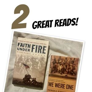 Faith Under Fire and We Were One Books